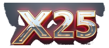 x 25 logo